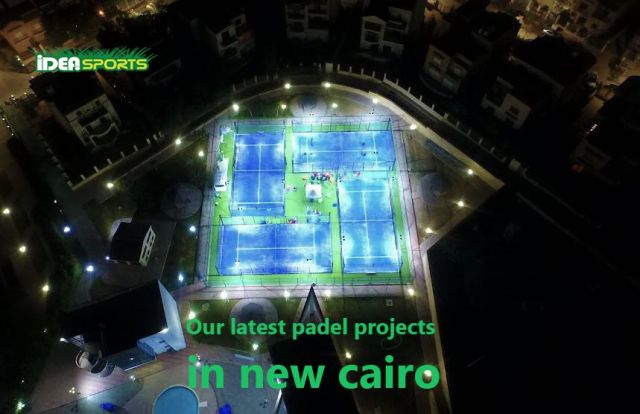 تنفيذ ملاعب البادل تنس